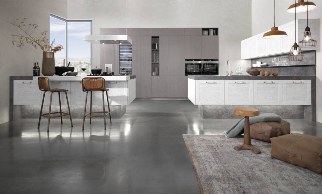 cucina cosmo by rational rovere bianco