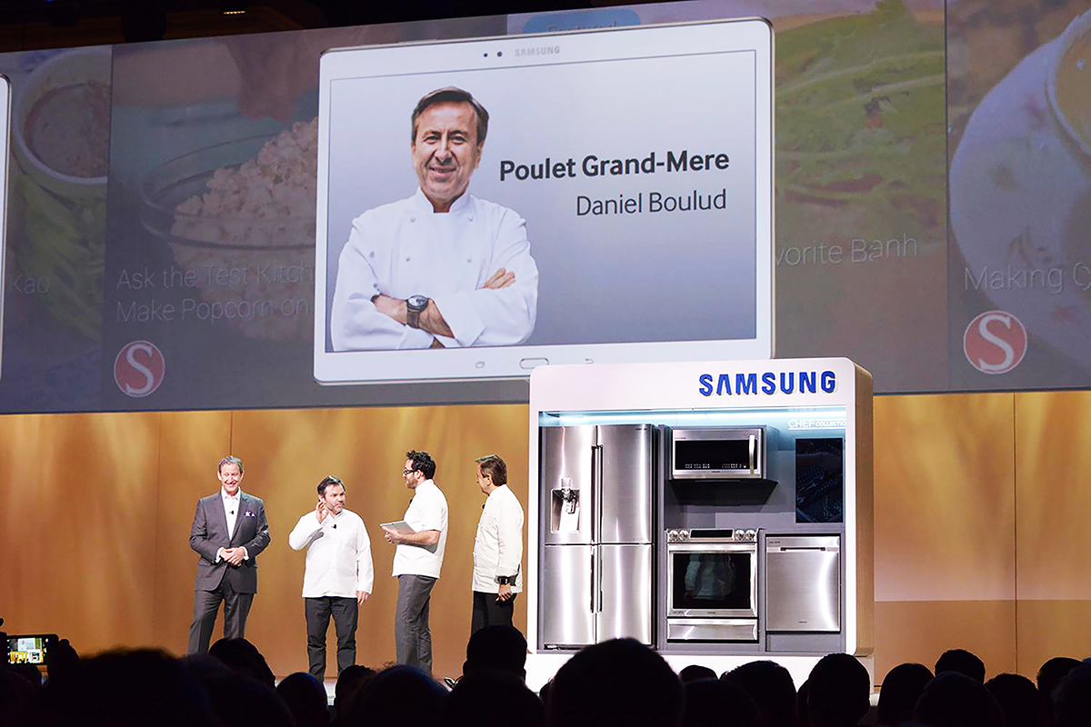 Domotica in cucina con il nuovo Chef Tablet di Samsung
