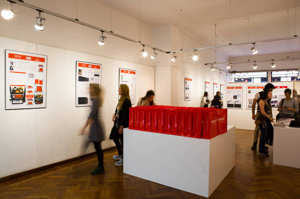Galleria Ponte rosso Milano - concorso Samet - Accademia di Brera 2015 - Fuorisalone