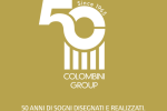 Logo e pay off per i 50 anni di Colombini